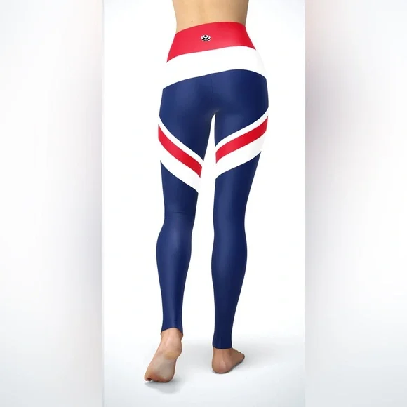 KALI GIRL POWER (UK FLAG) 7/8 Size M LEGGING (Miami Fit Wear) - Picture 4 of 7
